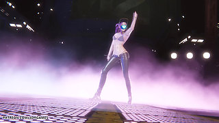 Mmd Lisa - Futw Akali Sexy Striptease League of Legends Hentai Uncensored 4K 60fps