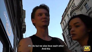 Hunt4k. lean beauty erica black needs a lot of currency thats why she becomes tart