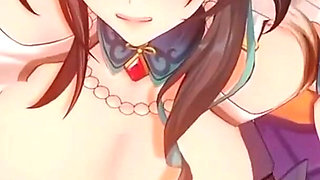 Honkai Star Rail - Ruan Mei Caught Fingering Herself and Fucked on the Spot - 3D Hentai Animations