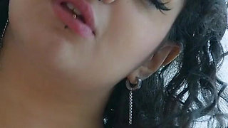 Gloomy Kitti Fucks Herself with a Vibrator