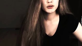 Busty Webcam Teen Smoking And Chatting