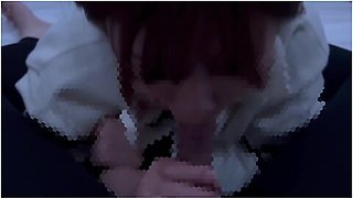 Massive Ejaculation By Her Too-good Blowjob With A Pent-up Libido!