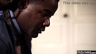 Piper Perri gets dominated by black stepdad in taboo family sex