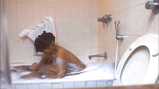 Naked Sis Priya Soapy Boob Massage in hotel bathtub and she sucks my cock slowly . Slowmo Part 2 of 4. F20