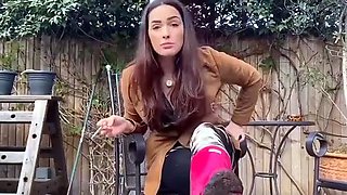 Smoking Boot Goddess