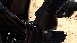 Latex outdoor sex