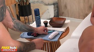 Angelo Godshack & Tahlia Lane share a shaved pussy & cum inside