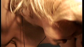Nasty German sluts with wigs sharing big dildos in hot lez orgy