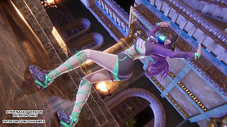 MMD MEOVV - HANDS UP Akali Sexy Kpop Dance League of Legends Uncensored Hentai 4K