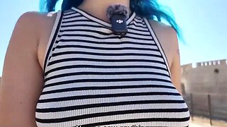 Khalamite Fucks Her Lesbian Guide in Italy