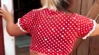 Nice amateur girl ass exposed wearing panties