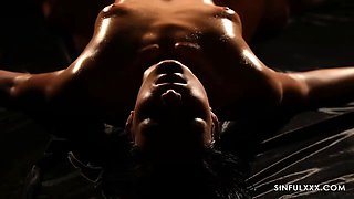 Lesbians Dive into Each Other's Sinful Dreams