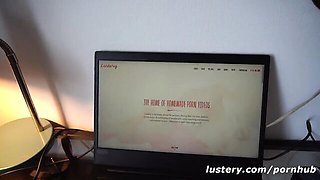 Inviting dream girl at hd action