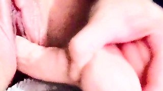 Amateur close up ass toying