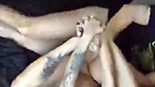 Natzinha Morena and the Guy in Wild Sex with a Big Finish.