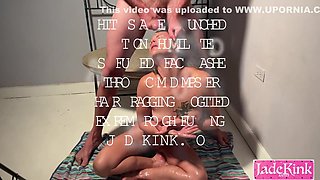 Showered Submissive Slut With Cum