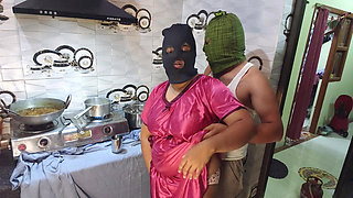 Fucked Bhabiji Working in the Kitchen When No One Was in the House! in Real Hindi Voice