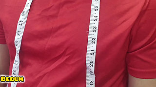 Tailor Ne Bhabhi ka Measurement liya Apne Ungliyo Se