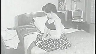 Retro Porn Archive Video: Femmes seules 1950`s 10