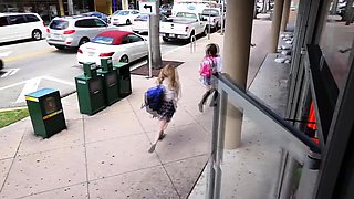 Pervert security guard and the sorority sluts