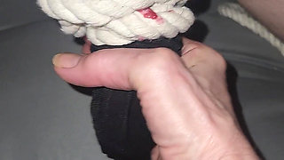 Goode Girl CBT a Nylon, Some Ropes and Ballbusting