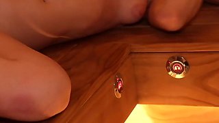 Horny Stepson and Some Random Man Seduce in the Sauna and Fuck His Stepmother's Best Friend Hard in the Anal!