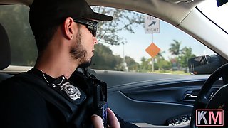 Very yummy amateur redhead blowjob