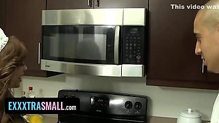 Body Teen, Bruno Dickemz And Aurora Monroe - Short Teen 18+ With Perfect Body Busted Big Nuts And Cleaned It Up With Her Mouth