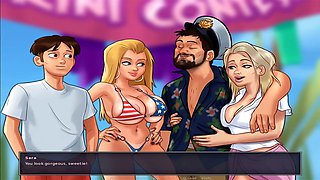 Cartoon sexxxxxxxx, super sexy blonde, fantasy