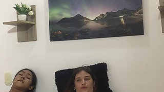 I masturbate my pussy passionately until I orgasm.