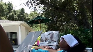 Busty Black Slut Hard Threesome