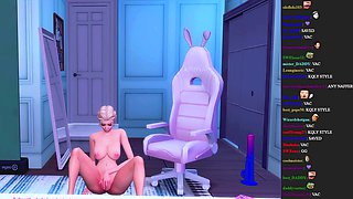 bimbo streamer left behind to turn off the geyser to have rock hard ass fucking hookup with playthings sims me manga porn