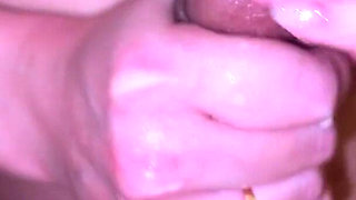 A Lactating Stepmother with Milky Tits Milks Her Stepson's Cock