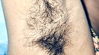 Desi Bhabi Hair Remove in Bathroom