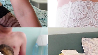 Boss Used His Secretary's Panties to Cum on