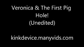 Hot brunette amateur MILF rides hubbys cock