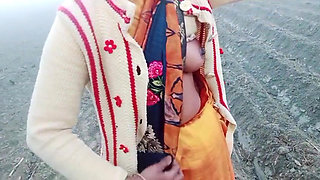 Desi Bhabhi Fuck in Sugarcane Field