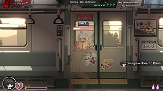 Fucking girls on a train (Train45 animations)
