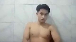 Beautiful guy sex on the phone 03