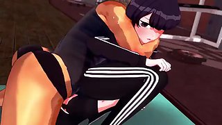 Komi san special training hard sex
