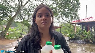Hot Neighbor MaRaSexx Follows Me Home and Drinks All My Milk - Hindi Audio HD
