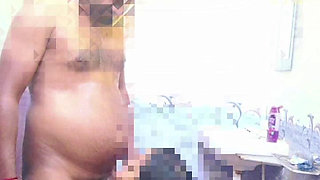 Hotel Bathroom Sex with Angel Mona