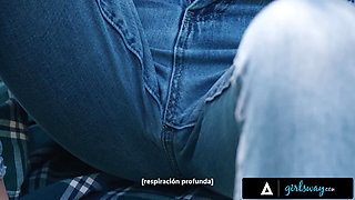 GIRLSWAY - Chanel Camryn Has Romantic Sex With Pretty Scarlett Alexis On Piano - SPANISH SUBTITLES