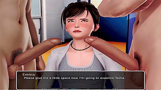 Faphouse adventure with multiple girls on the train