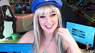 busty blonde babe natural boobs big breasted babe di