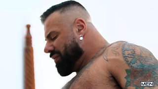 Dean Youngs Huge Cock Deep in Muscular Twink Alex Marte
