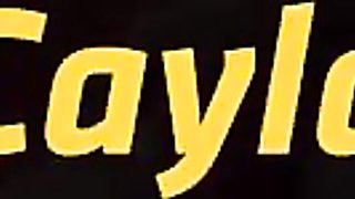 Salacious Cayla Lyons's lingerie video