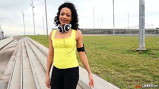 Hot Black Maid Does Some Webcam Black and Ebony