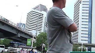 Zero English Thai MILF gets picked up