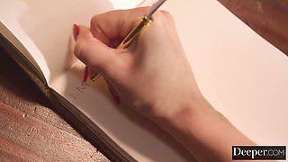 The redheaded tightness of a lady Kenna James cannot stop taking the BBC insertions